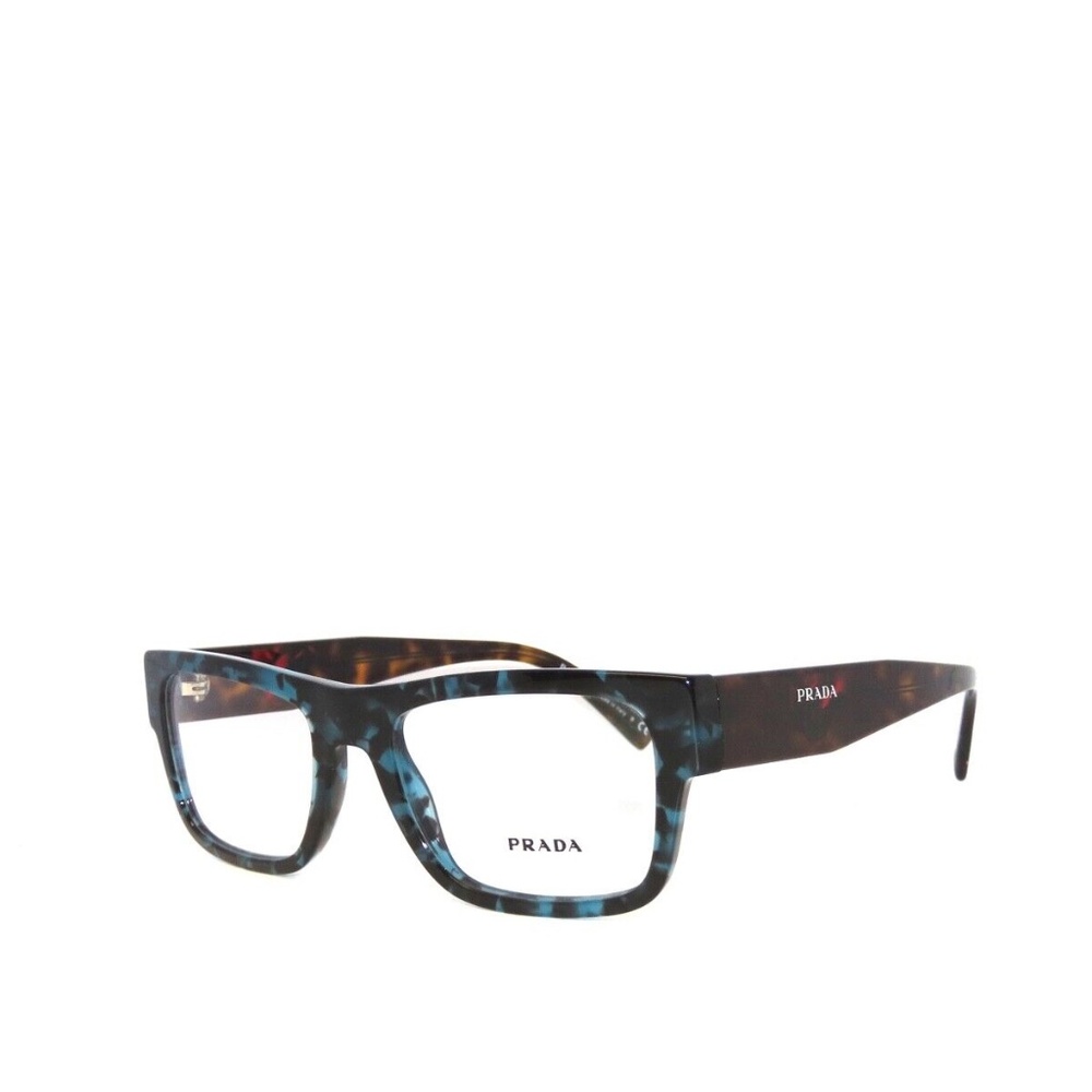 Prada PR 15YV 15 06Z1O1 52 Teal Havana Eyeglasses 15Y